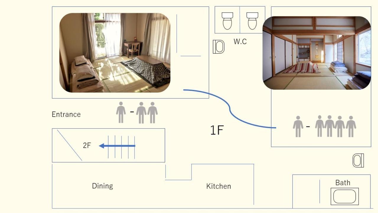 Bed and Breakfast Tsushima White House Экстерьер фото